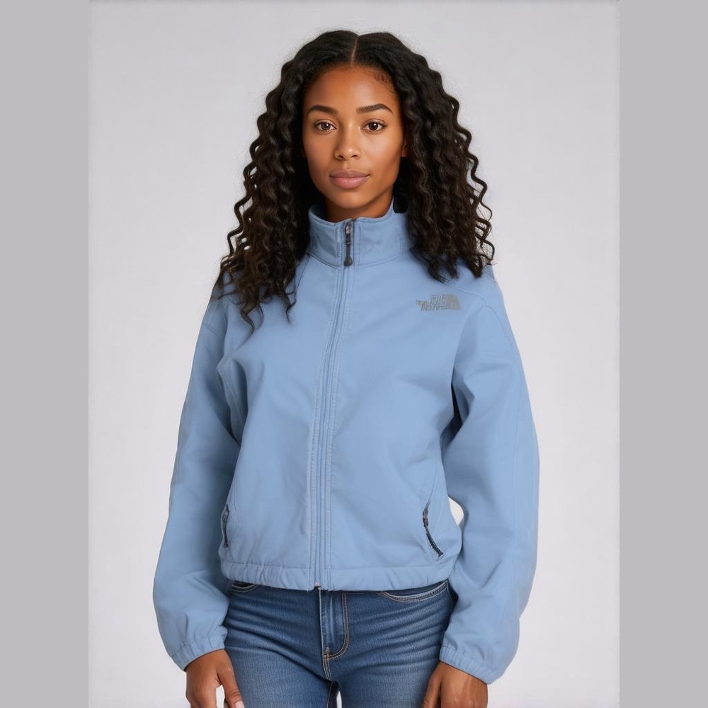 Women's The North Face Jacket, Size S Light Blue